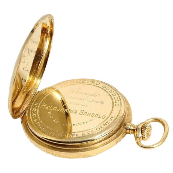 Swiss 18k gold watch “Chronometro Gondolo” Circa 1916 Swiss 18k gold watch “Chronometro Gondolo” Circa 1916