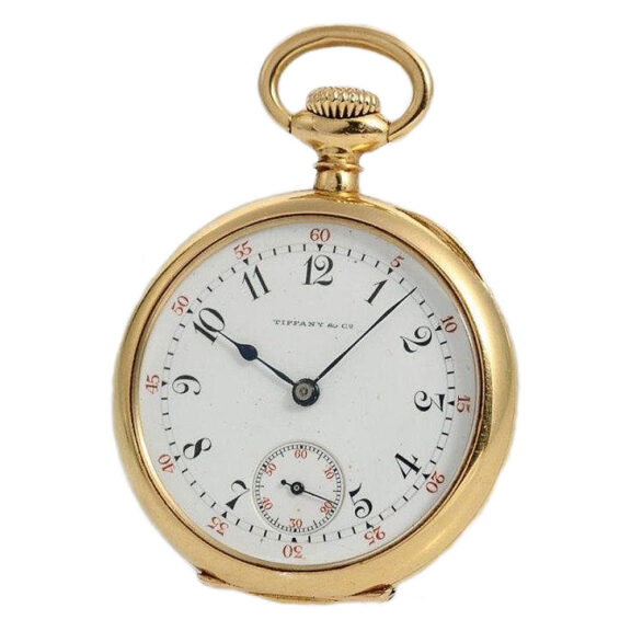 Swiss 18k gold fine small lady's pocket watch Circa 1939 Swiss 18k gold fine small lady's pocket watch Circa 1939
