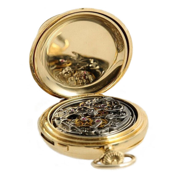 Swiss minute repeating split seconds chronograph Circa 1904 Swiss minute repeating split seconds chronograph Circa 1904