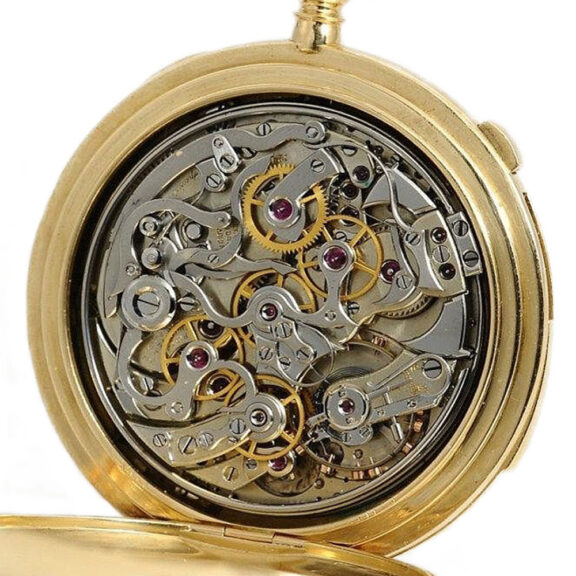 Swiss minute repeating split seconds chronograph Circa 1904 Swiss minute repeating split seconds chronograph Circa 1904