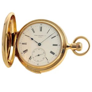 Swiss rare heavy minute repeating pocket watch Circa 1875
