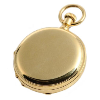 Swiss gold pocket watch with perpetual calendar Circa 1876