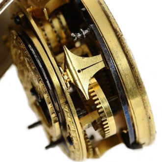 German one-handed verge pocket watch with date Circa 1705