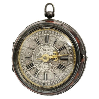 German one handed verge with mock pendulum Circa 1690