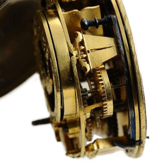 German one handed verge with mock pendulum Circa 1690 German one handed verge with mock pendulum Circa 1690