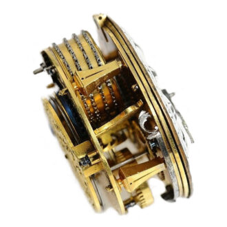 French with leather cover Parisian "Oignon" watch Circa 1710