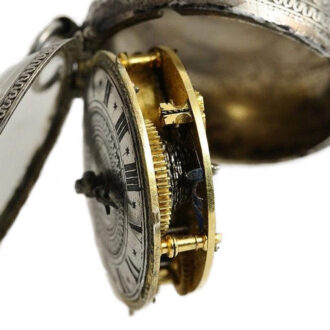 German single handed pre balance spring verge Circa 1620