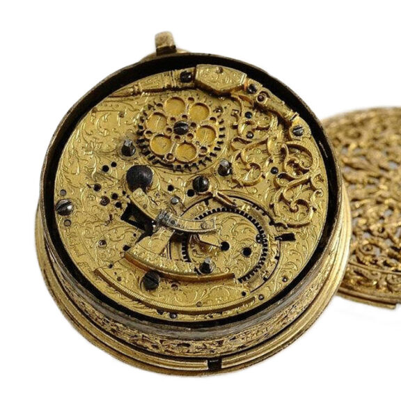 German clock watch with hour self strike and alarm Circa 1590 German clock watch with hour self strike and alarm Circa 1590