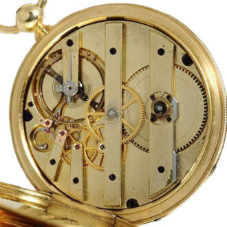 Danish rare fine watch with club-tooth lever escapement Circa 1844