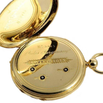 Danish quarter repeating “Seconde Morte” watch Circa 1843