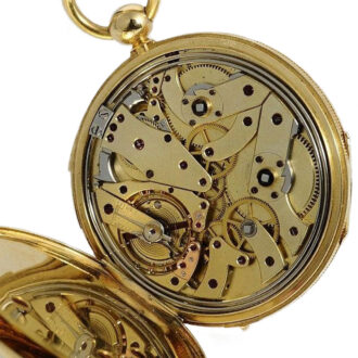 Danish quarter repeating “Seconde Morte” watch Circa 1843