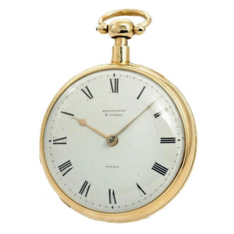 English rare and heavy quarter repeating pocket watch Circa 1818