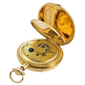English rare and heavy quarter repeating pocket watch Circa 1818