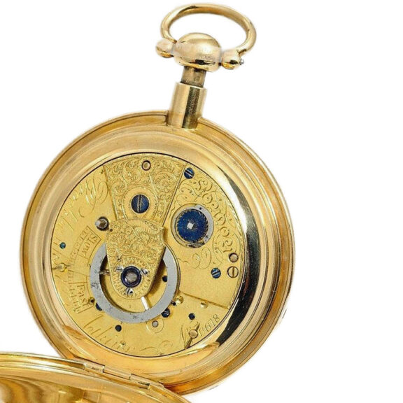 English rare and heavy quarter repeating pocket watch Circa 1818 English rare and heavy quarter repeating pocket watch Circa 1818
