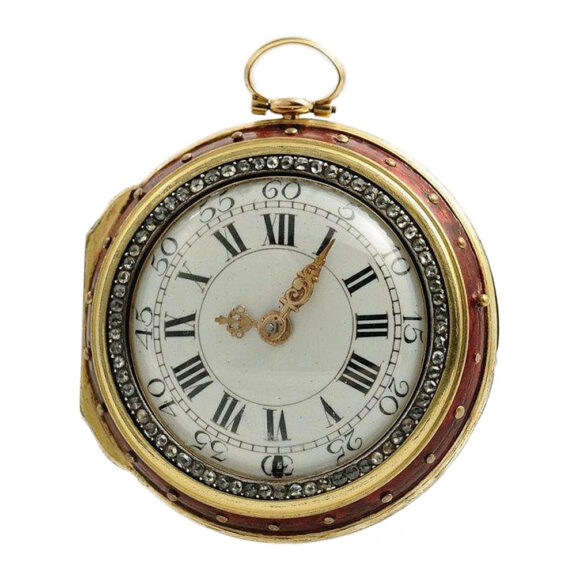 Swiss decorative triple-cased verge pocket watch Circa 1770 Swiss decorative triple-cased verge pocket watch Circa 1770