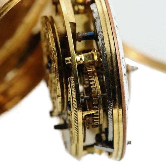 Swiss decorative triple-cased verge pocket watch Circa 1770 Swiss decorative triple-cased verge pocket watch Circa 1770