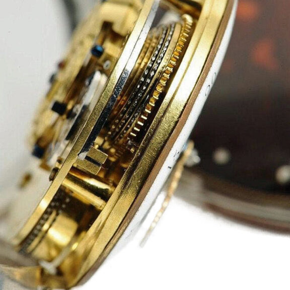 Danish important pocket watch with centre seconds Circa 1788 Danish important pocket watch with centre seconds Circa 1788