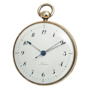 French verge with extraordinary movement design Circa 1810