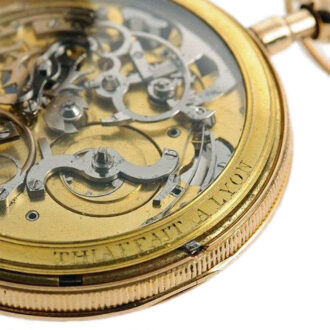 French skeletonized quarter repeating watch Circa 1815