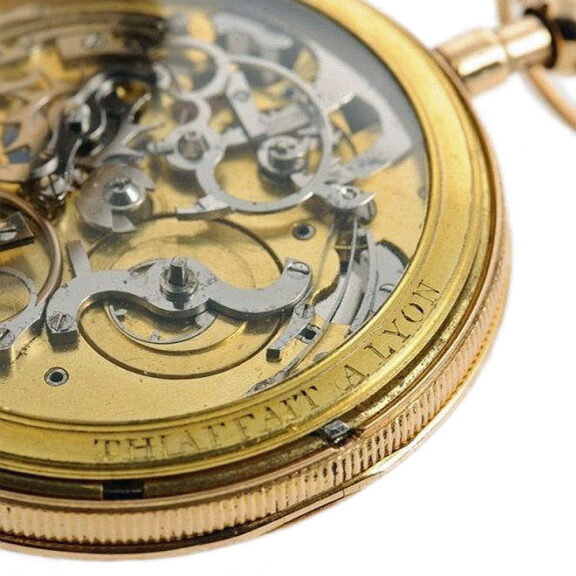 French skeletonized quarter repeating watch Circa 1815 French skeletonized quarter repeating watch Circa 1815