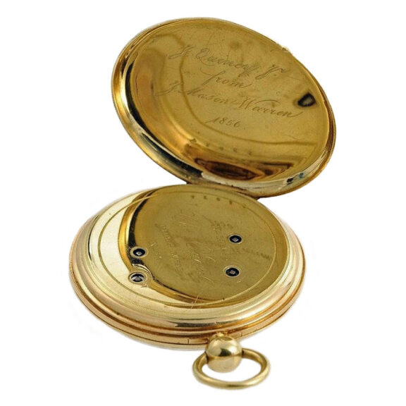 French watch with two time zones and centre seconds Circa 1840 French watch with two time zones and centre seconds Circa 1840