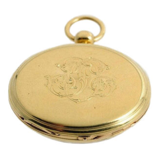 French watch with two time zones and centre seconds Circa 1840