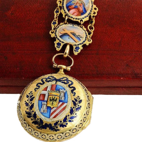 English important pair-cased verge pocket watch Circa 1773 English important pair-cased verge pocket watch Circa 1773