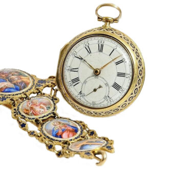 English important pair-cased verge pocket watch Circa 1773