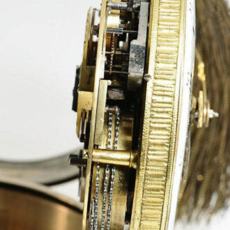 Swiss silver quarter repeating coach clock with alarm Circa 1750 Swiss silver quarter repeating coach clock with alarm Circa 1750