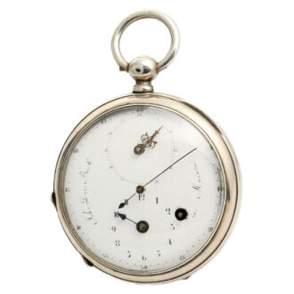 German rare pocket watch with regulator dial Circa 1790