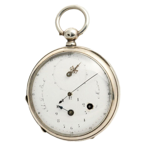 German rare pocket watch with regulator dial Circa 1790