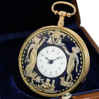 French extremely rare quarter repeating pocket watch Circa 1810