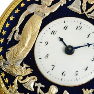 French extremely rare quarter repeating pocket watch Circa 1810