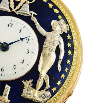 French extremely rare quarter repeating pocket watch Circa 1810