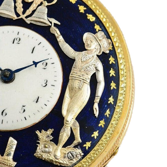 French extremely rare quarter repeating pocket watch Circa 1810 French extremely rare quarter repeating pocket watch Circa 1810