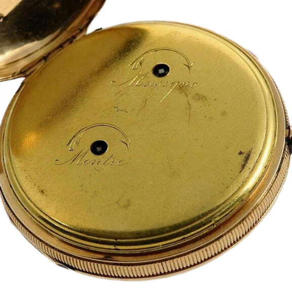 Swiss rare pocket watch with musical movement Circa 1810 Swiss rare pocket watch with musical movement Circa 1810