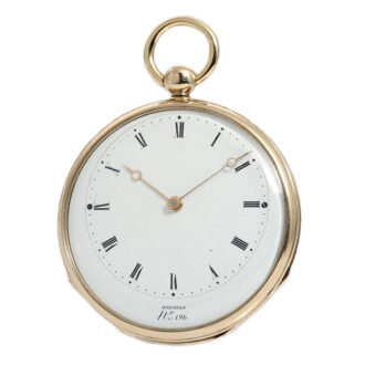 French watch "Montre Simple" with eccentric dial Circa 1830