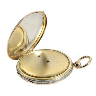 French watch "Montre Simple" with eccentric dial Circa 1830