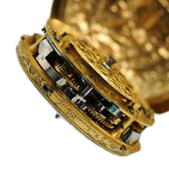 French "à toc et à tact" verge quarter repeating watch Circa 1780 French "à toc et à tact" verge quarter repeating watch Circa 1780