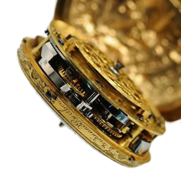 French "à toc et à tact" verge quarter repeating watch Circa 1780 French "à toc et à tact" verge quarter repeating watch Circa 1780