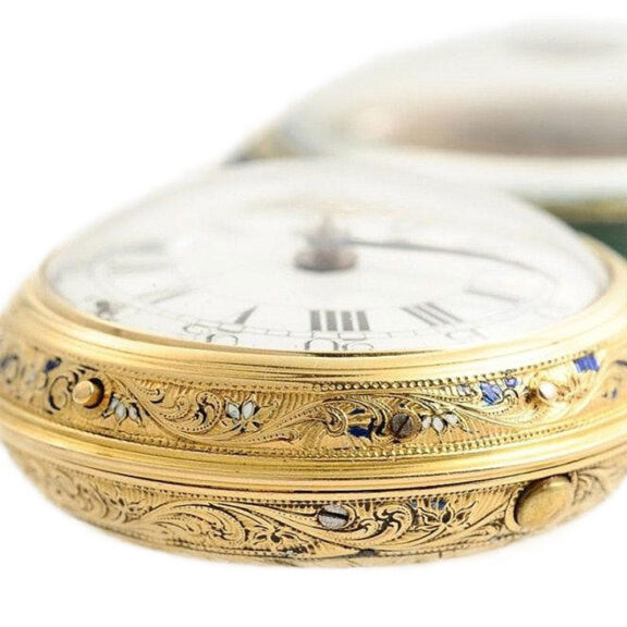 English rare triple cased repeating "à toc" watch Circa 1769 English rare triple cased repeating "à toc" watch Circa 1769