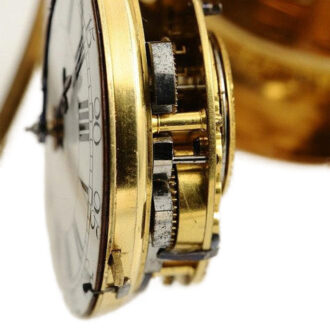 English rare triple cased repeating "à toc" watch Circa 1769