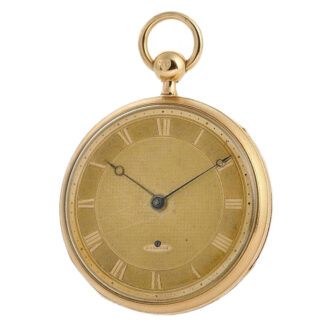 French 18k gold quarter repeating pocket watch Circa 1810