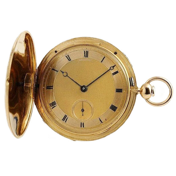 Swiss rare 18k gold quarter repeating pocket watch Circa 1820