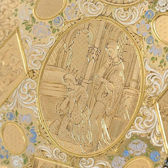 Swiss gold elegant quarter repeating pocket watch Circa 1820 Swiss gold elegant quarter repeating pocket watch Circa 1820