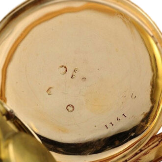 Swiss automatic pocket watch with regulator dial Circa 1805