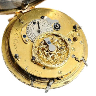 French repeater on a bell with option for silent striking Circa 1770