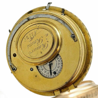 French repeater on a bell with option for silent striking Circa 1770