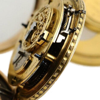 French repeater on a bell with option for silent striking Circa 1770