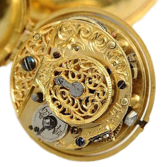 Japanese pair cased miniature verge pocket watch Circa 1760 Japanese pair cased miniature verge pocket watch Circa 1760